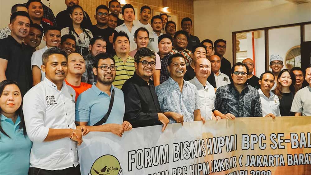 Forum Bisnis BPC Hipmi Se-Bali Bersama BPC Hipmi Jakarta Barat